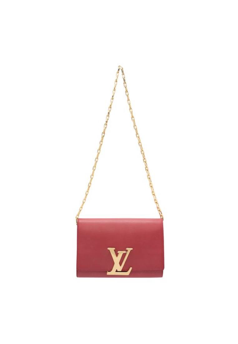 Louis Vuitton Pre-Loved LOUIS VUITTON Calfskin Leather Chain Louise GM Bag