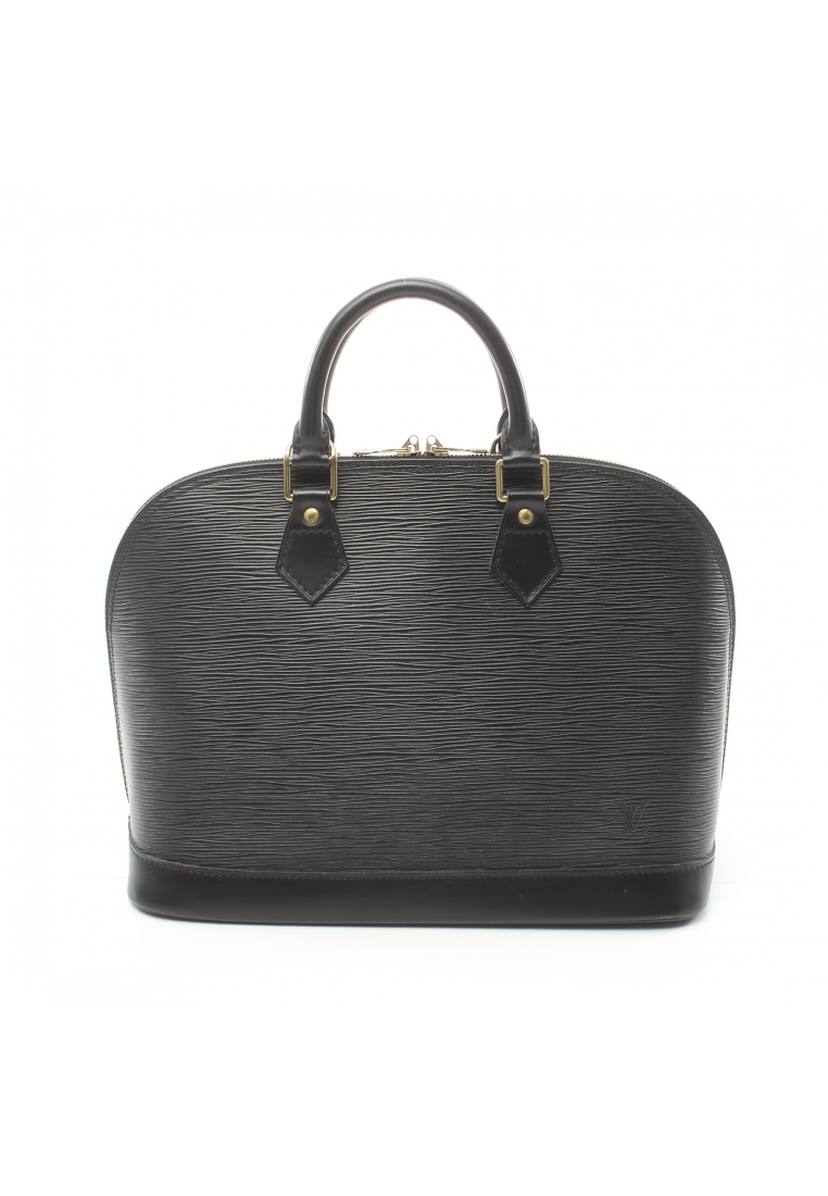二奢 Pre-loved Louis Vuitton Alma Epi Noir Handbag leather black