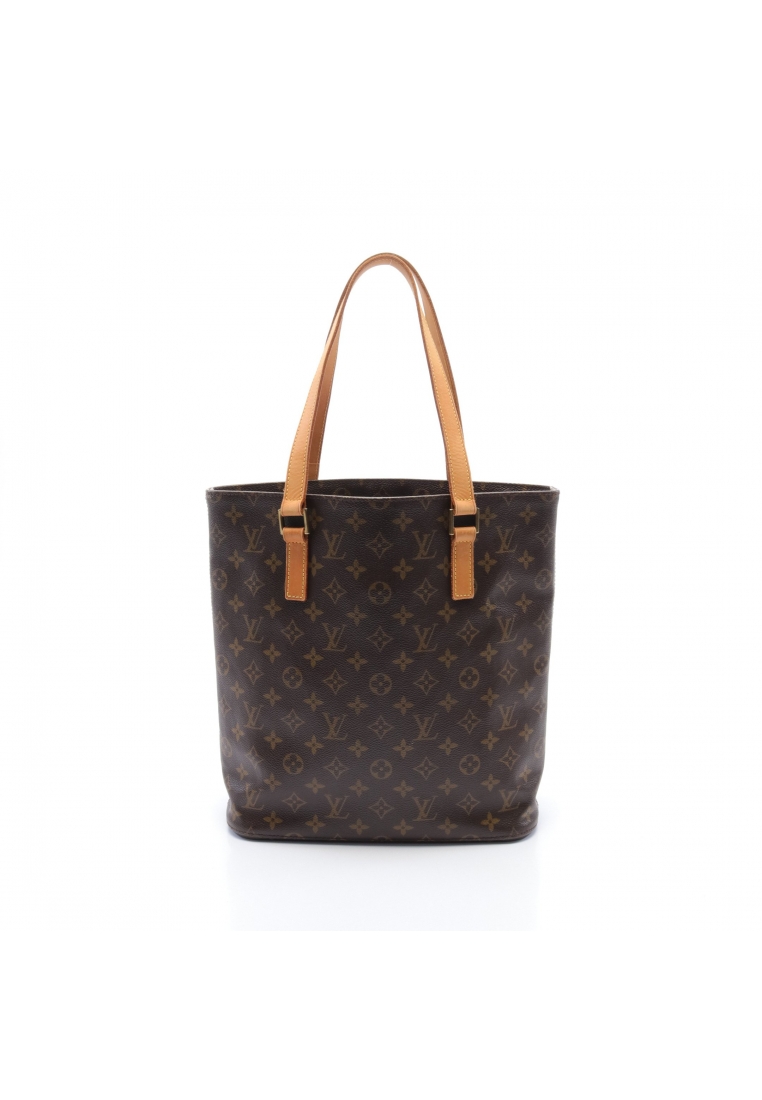 二奢 Pre-loved Louis Vuitton Vivian GM monogram Shoulder bag tote bag PVC leather Brown