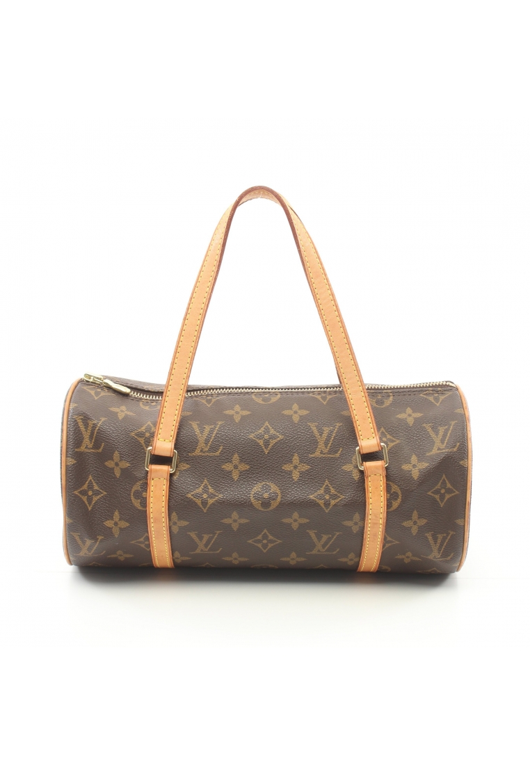 二奢 Pre-loved Louis Vuitton Papillon 26 monogram Handbag PVC leather Brown