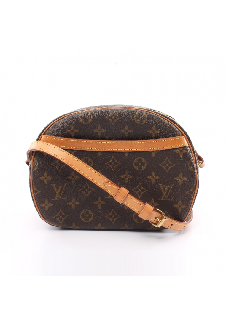 二奢 Pre-loved Louis Vuitton Blower monogram Shoulder bag PVC leather Brown