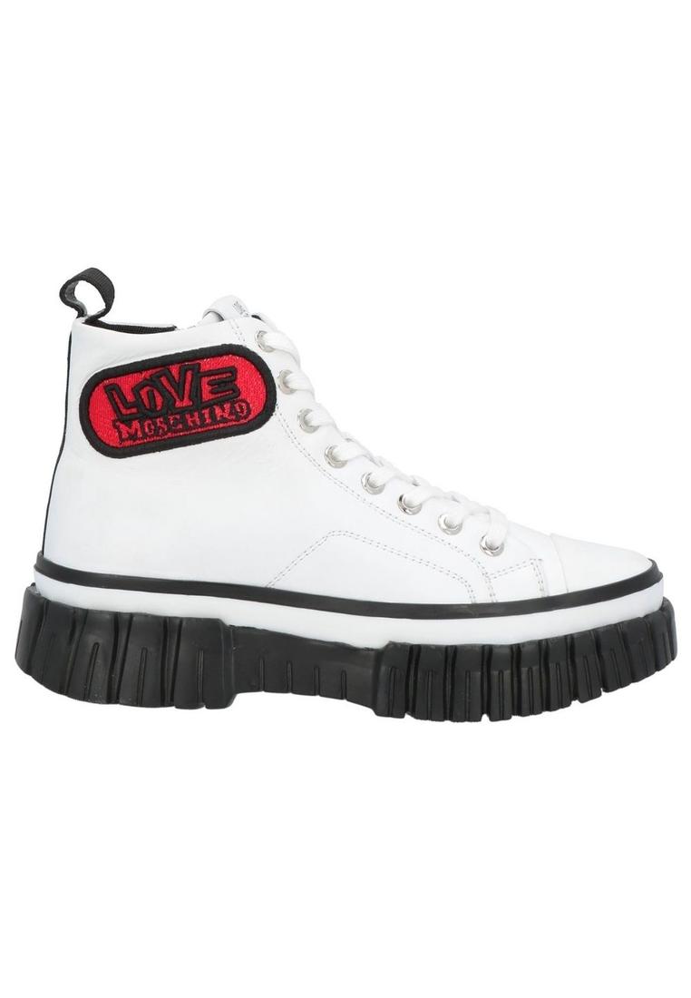 Love Moschino White Leather Sneaker