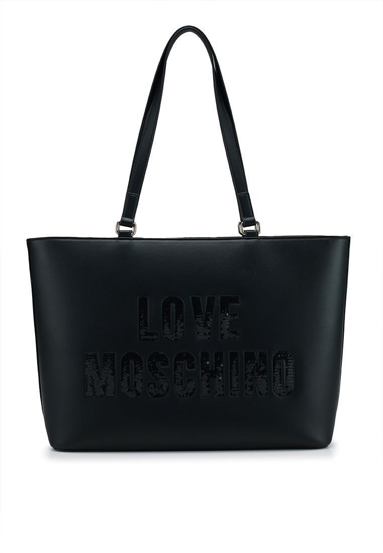 Love Moschino 閃亮標誌購物袋（cq）