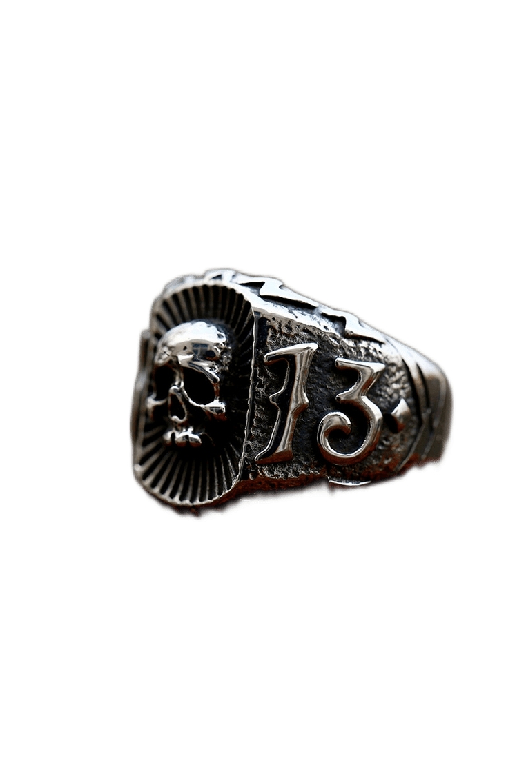JSC2004 LYCKA 316L鈦鋼重金屬嘻哈骷髏頭戒指