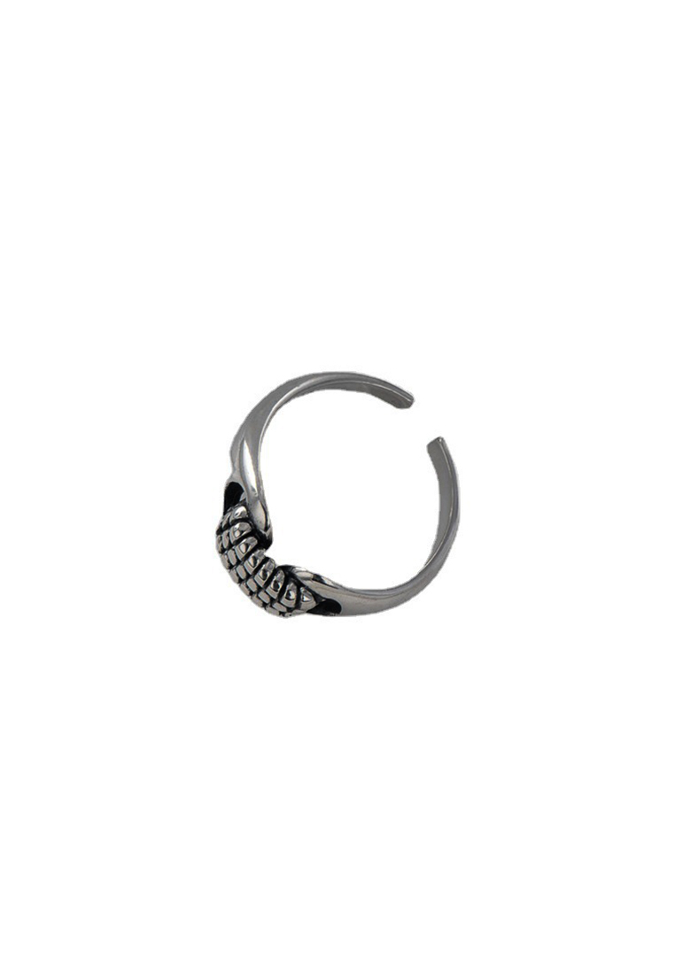 LYCKA LPP5017 S925純銀 個性麻花戒指