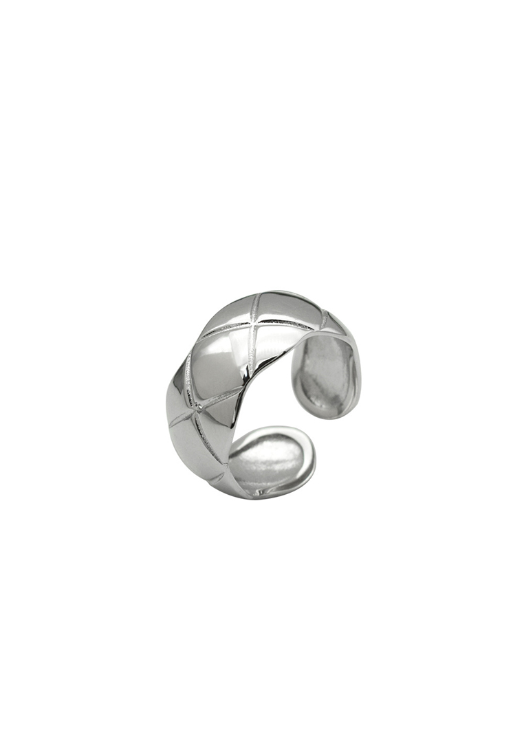 LYCKA LDR3057-52mm 個性款菱形戒指