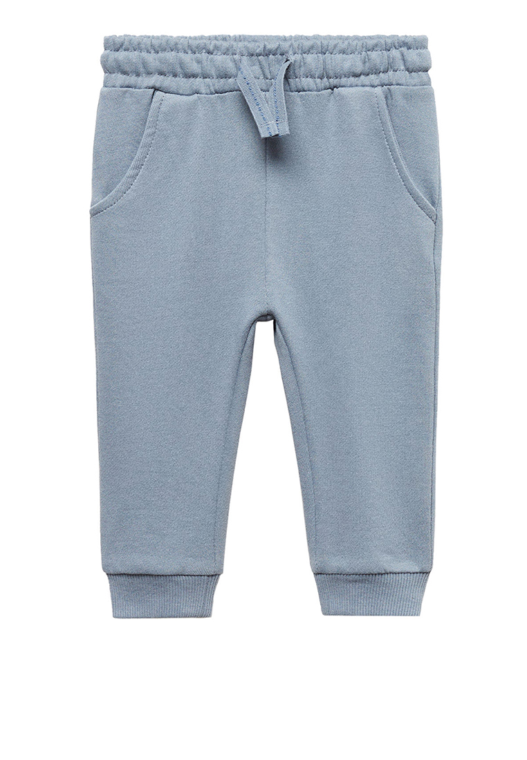 MANGO BABY Cotton Jogger-Style Trousers