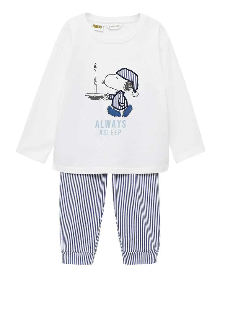 MANGO BABY Snoopy Long Pyjama Set