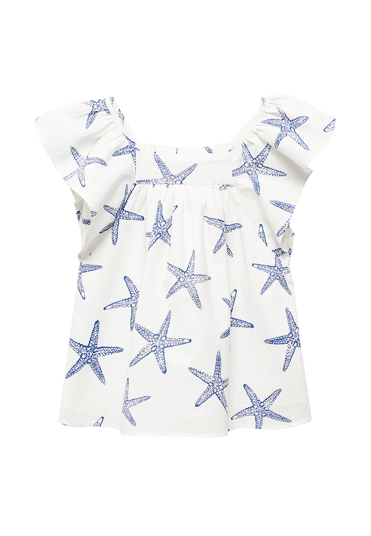 MANGO BABY Star Print Dress