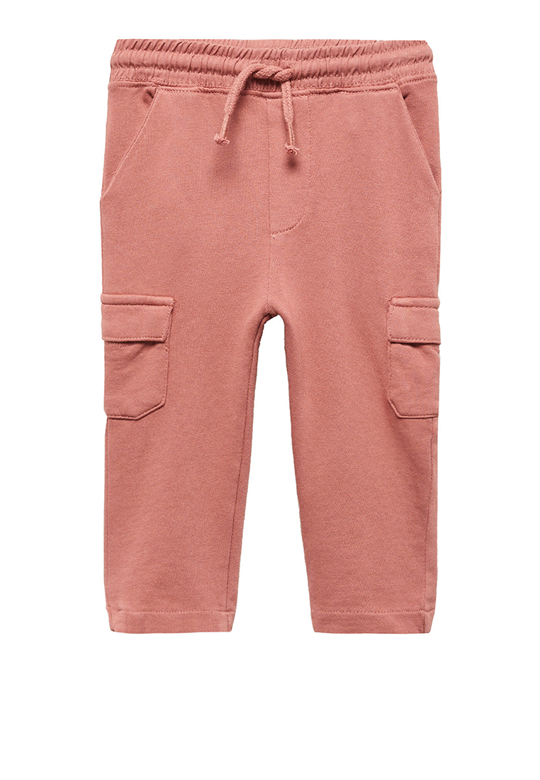 MANGO BABY Cotton Jogger-Style Trousers