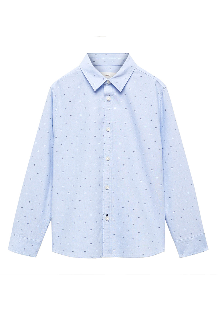 MANGO KIDS Oxford Cotton Shirt