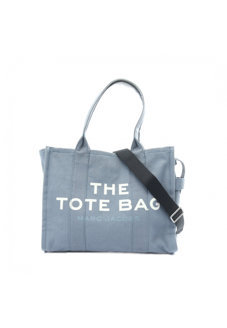 二奢 Pre-loved Marc Jacobs THE TOTE BAG Shoulder bag tote bag canvas Light blue 2WAY