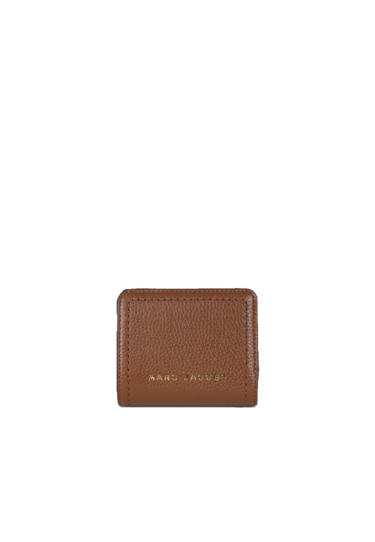 Marc Jacobs The Groove Mini Compact Wallet In Cognac S101L01SP21