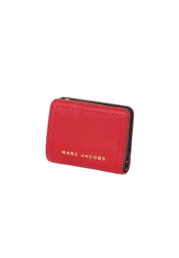 Marc Jacobs Groove Mini Wallet Compact In Savvy Red S101L01SP21