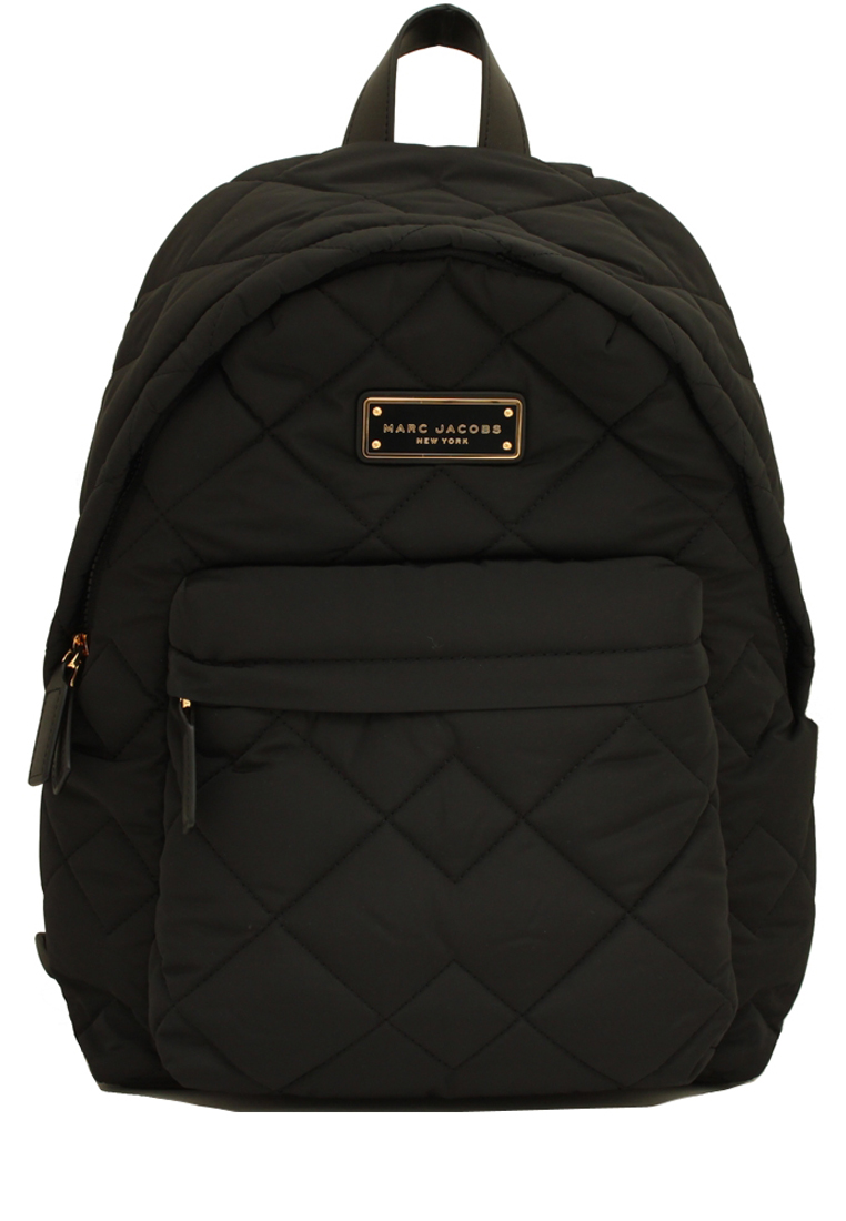 Marc Jacobs Quilted Nylon Backpack Bag in Black M0011321