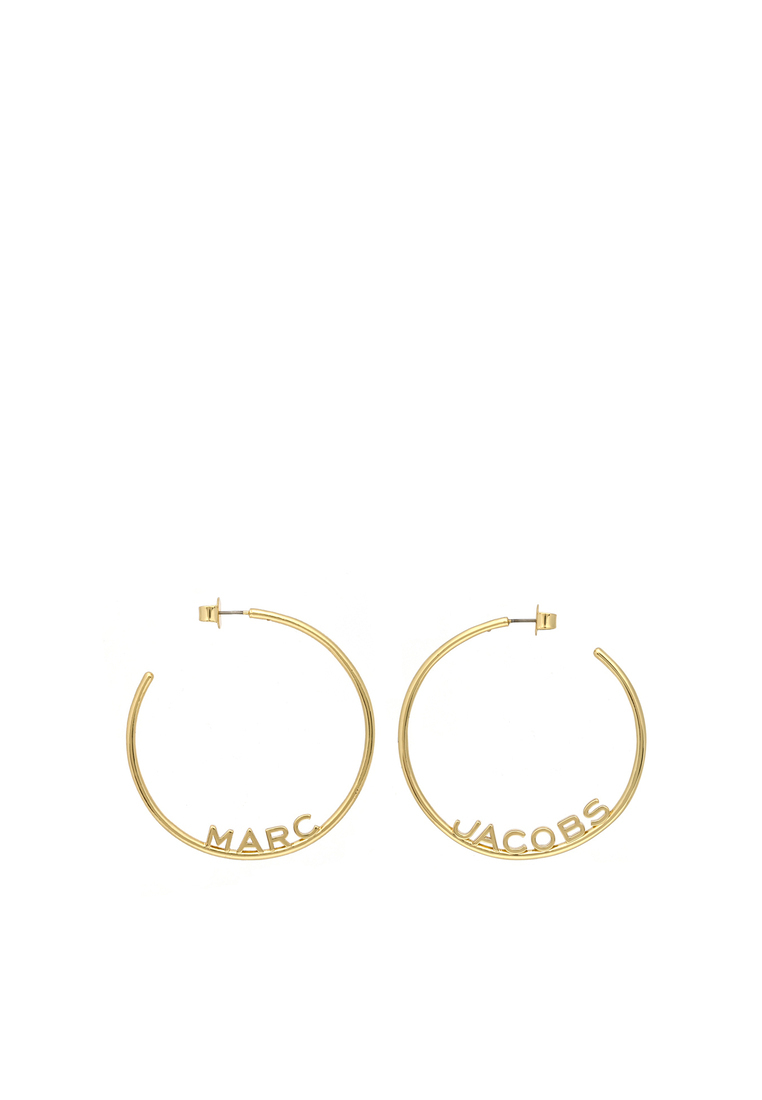 Marc Jacobs 電鍍黃銅 環形耳環