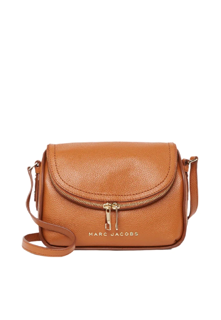 Marc Jacobs The Groove Leather M0016932 Mini Messenger In Smoked Almond