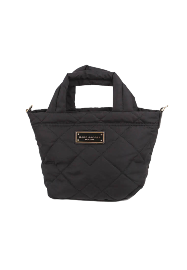 Marc Jacobs Mini Nylon Quilted M0016681 Tote Bag In Black