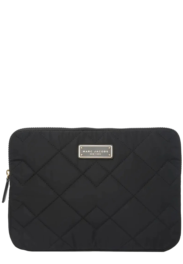 Marc Jacobs Quilted Nylon Laptop Case in Black S501M06SP21
