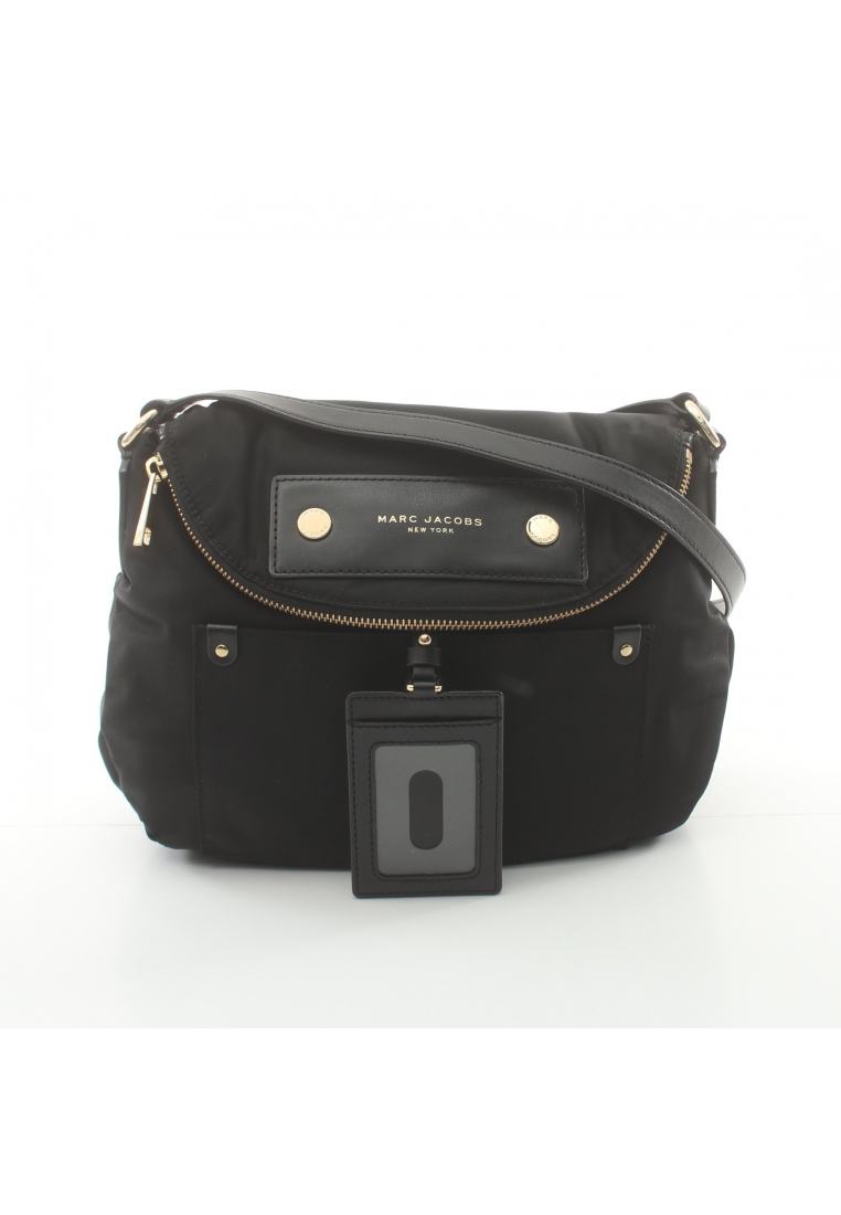 二奢 Pre-loved Marc Jacobs Shoulder bag Nylon leather black logo