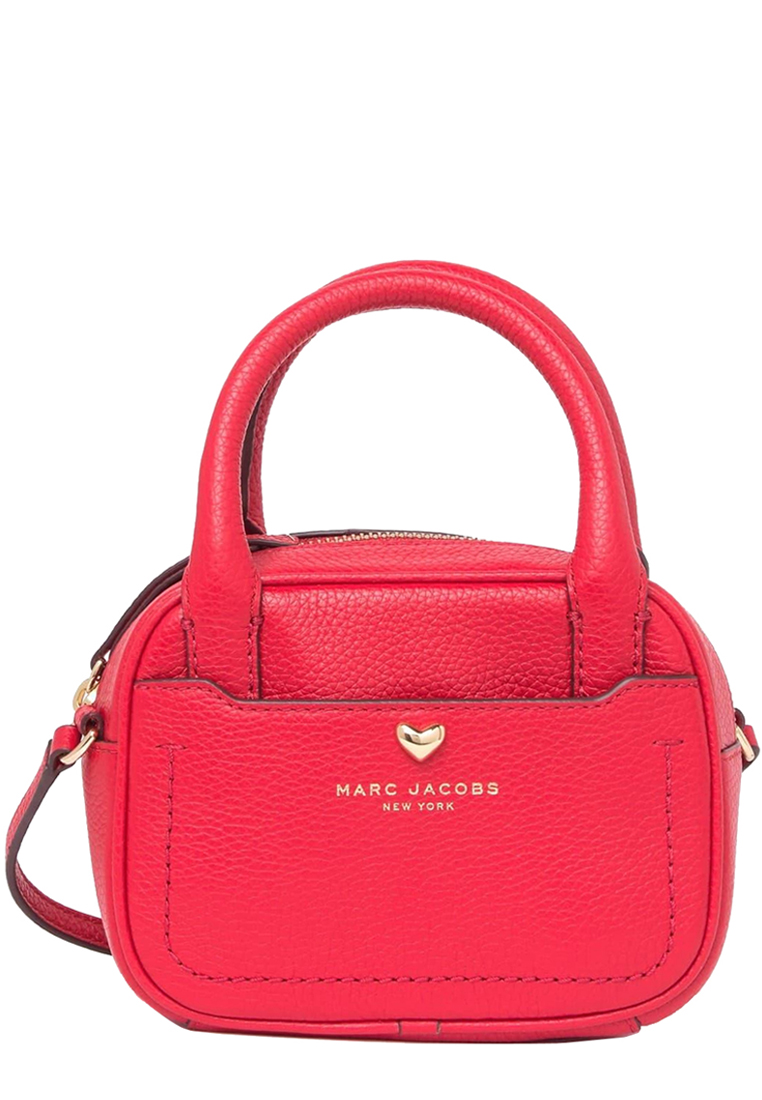 Marc Jacobs Empire City Valentine Top Handle Mini Satchel Bag in Fire Red M0016964