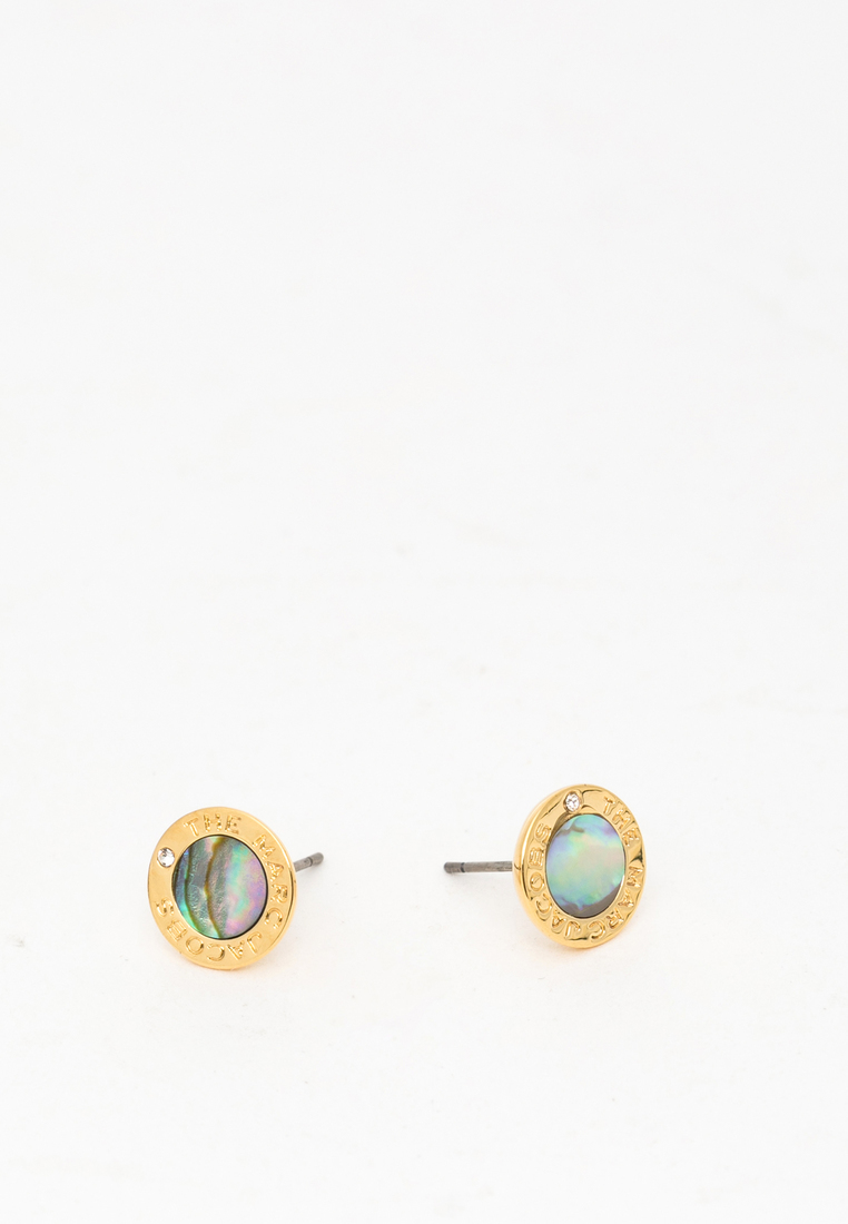 Marc Jacobs The Medallion Abalone Earrings 針式耳環