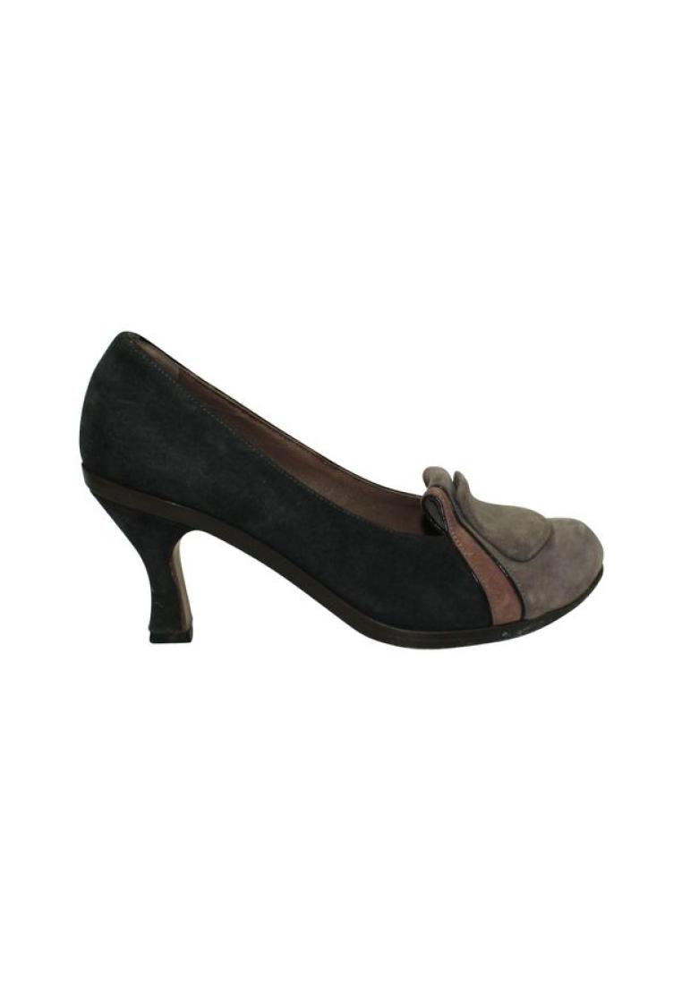 pre-loved marni brown suede heels