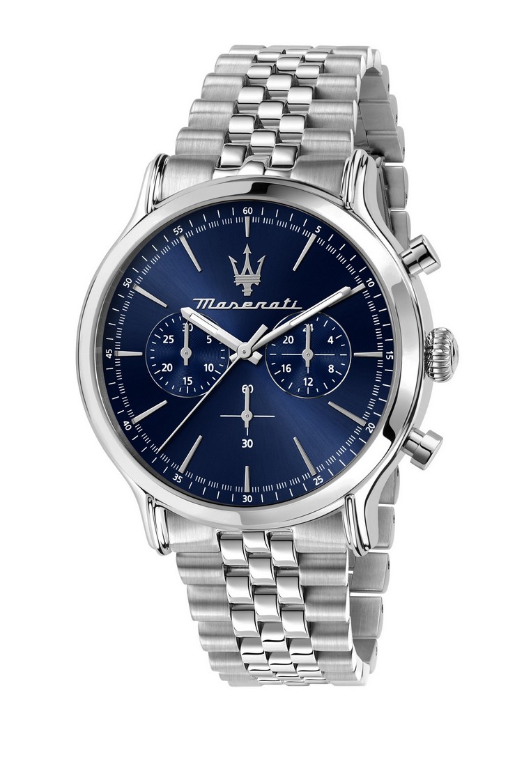 【2年保修】 Maserati Epoca 系列 42mm 男士 三針計時石英不銹鋼腕錶 R8873618024
