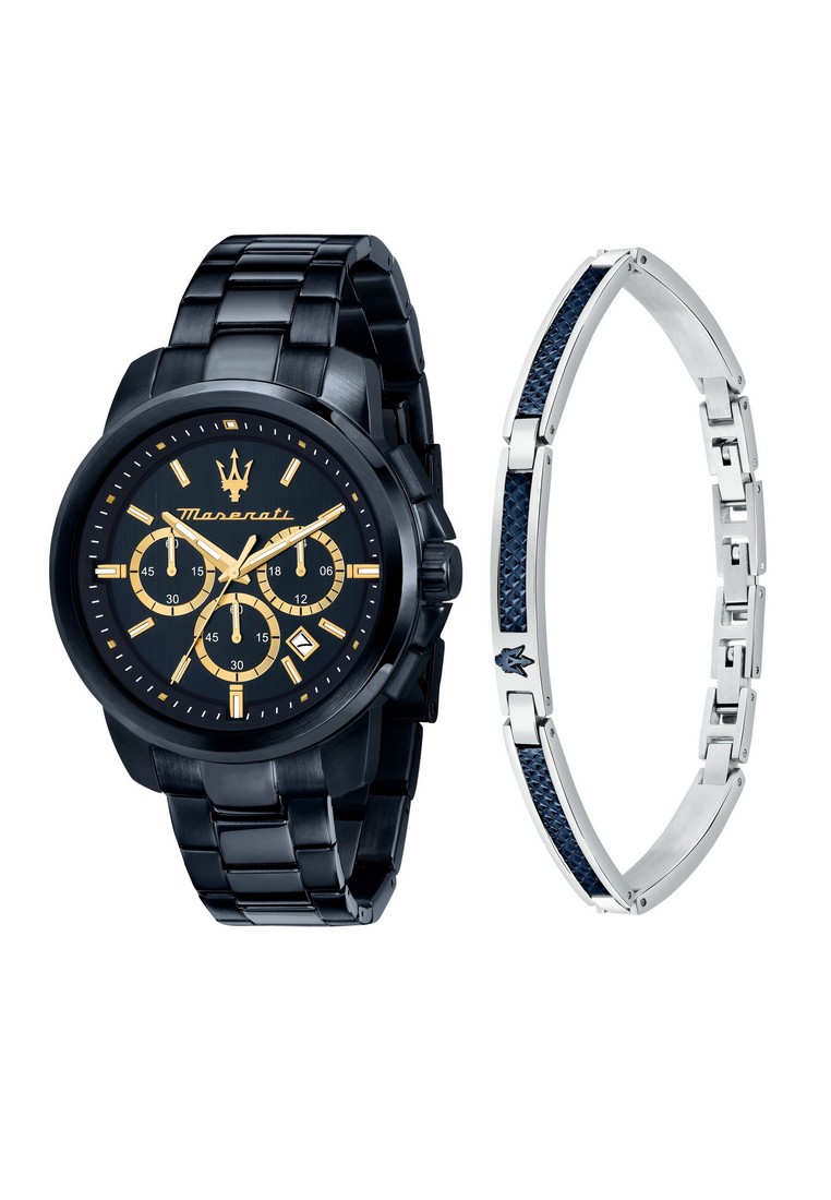 Gift for Father-【2 Years Warranty】Maserati Successo  44mm Men's Quartz Watch R8873621042
