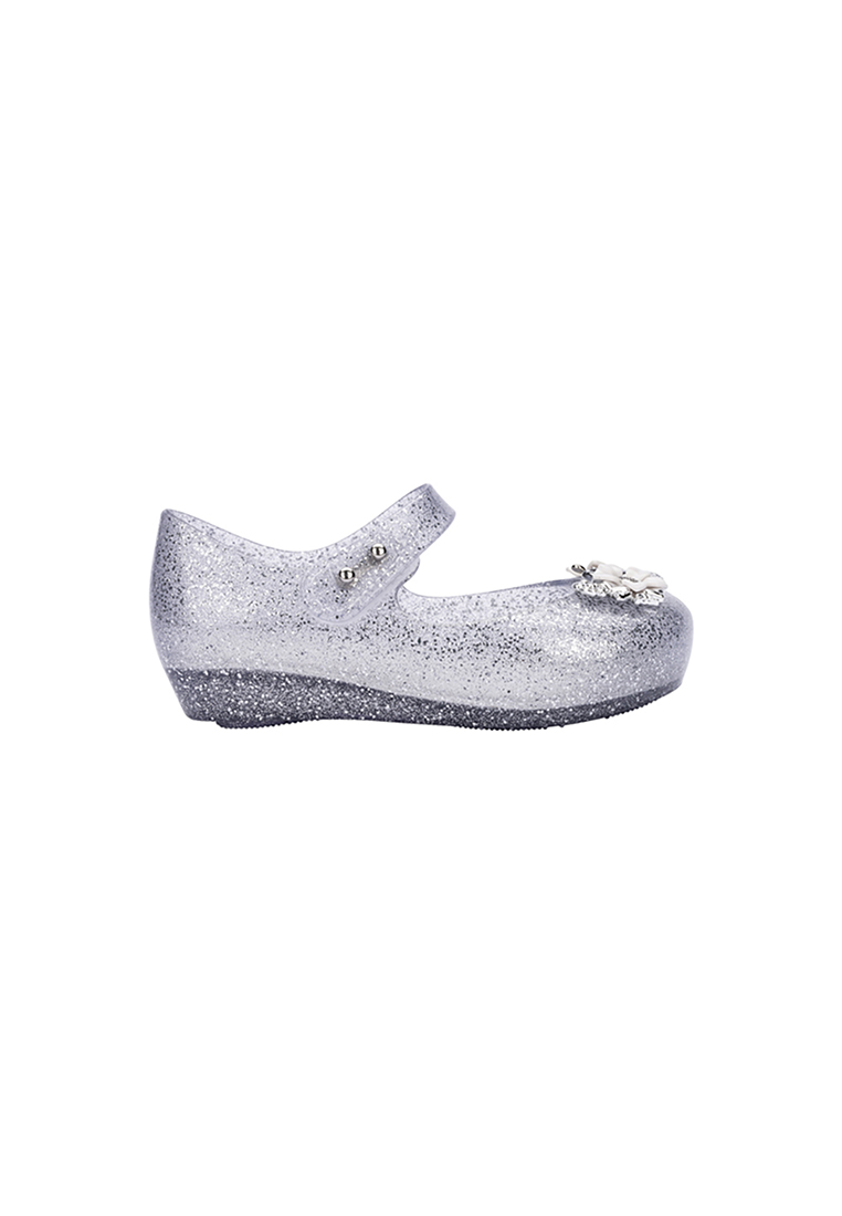 Melissa Minimelissa Ultragirl Chrome Flower Toddlers Flats