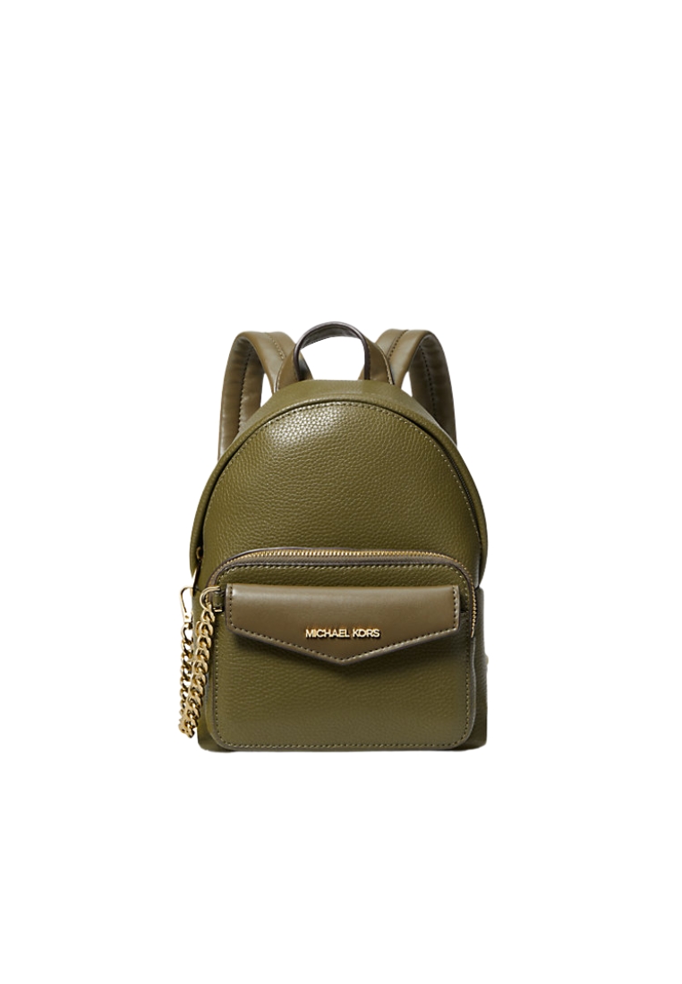 MICHAEL KORS Michael Kors Maisie XS Backpack Pebbled Leather 2 in 1 In Olive 35F3G5MB0T
