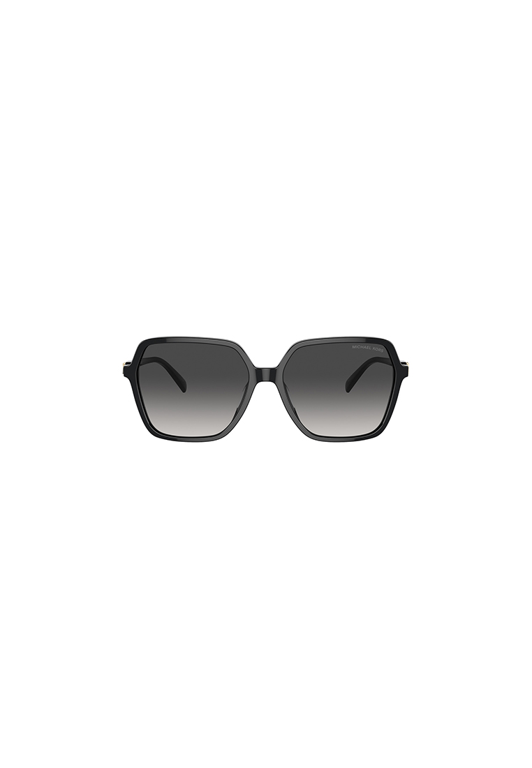 MICHAEL KORS Michael Kors Women's Square Frame Black Acetate Sunglasses - MK2196F