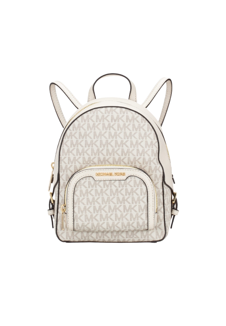 MICHAEL KORS Michael Kors Jaycee Mini Backpack In Light Cream Multi 35T2G8TB1B