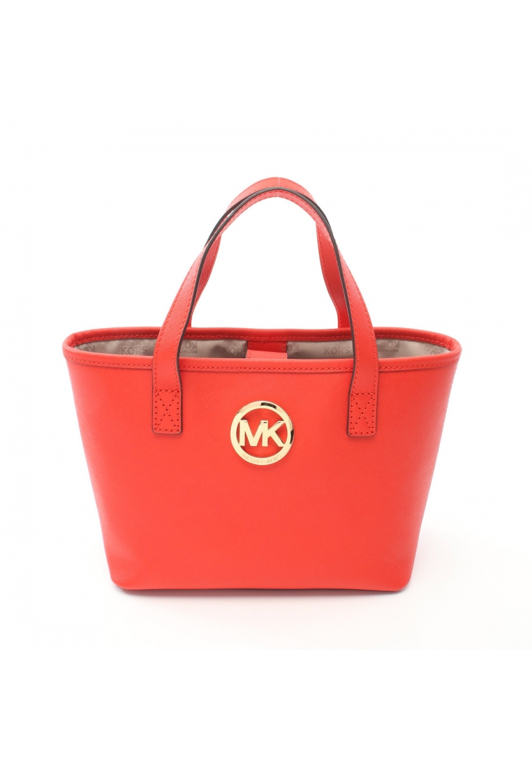 MICHAEL MICHAEL KORS 二奢 Pre-loved Michael Michael Kors Handbag leather Orange red logo