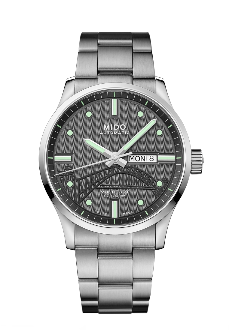 Mido MIDO MULTIFORT ARCHITECTURE 限量版自動機械男士腕錶 (M0054301106181)