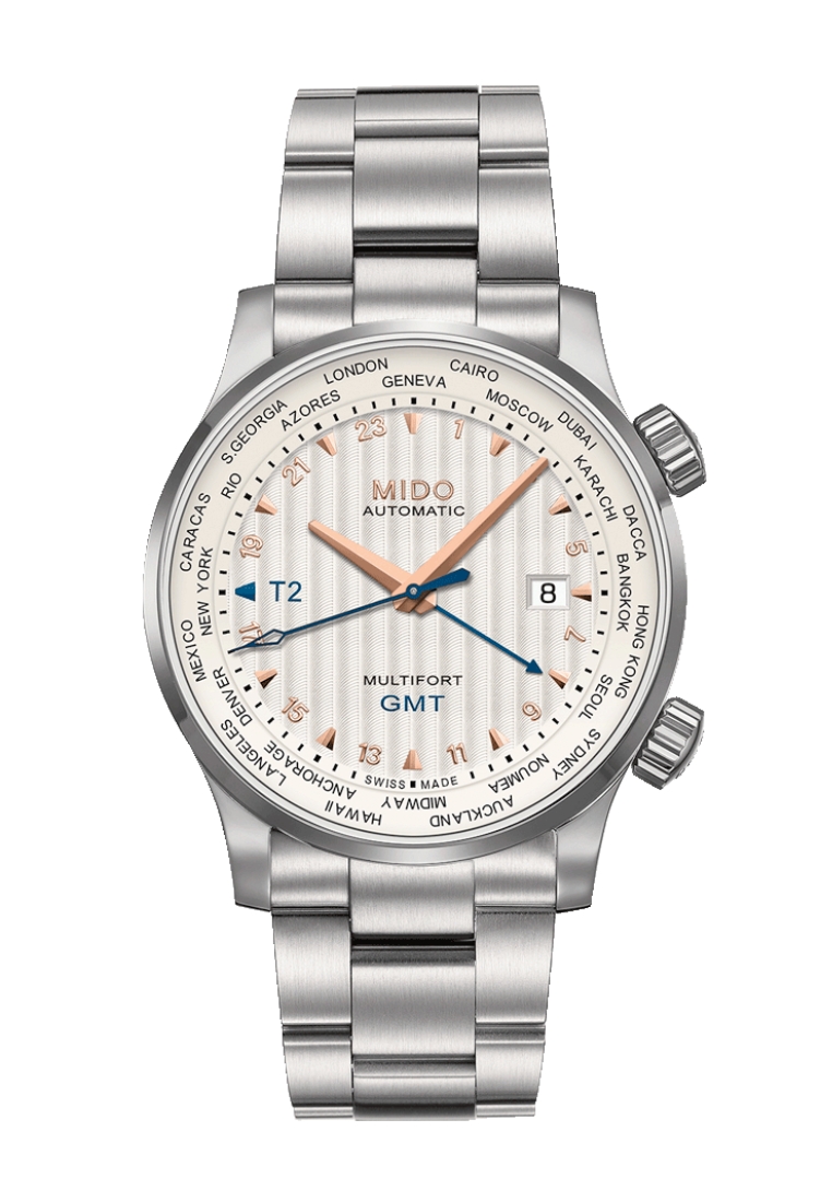 Mido 瑞士美度Multifort GMT男士自動機械腕錶 M0059291103100