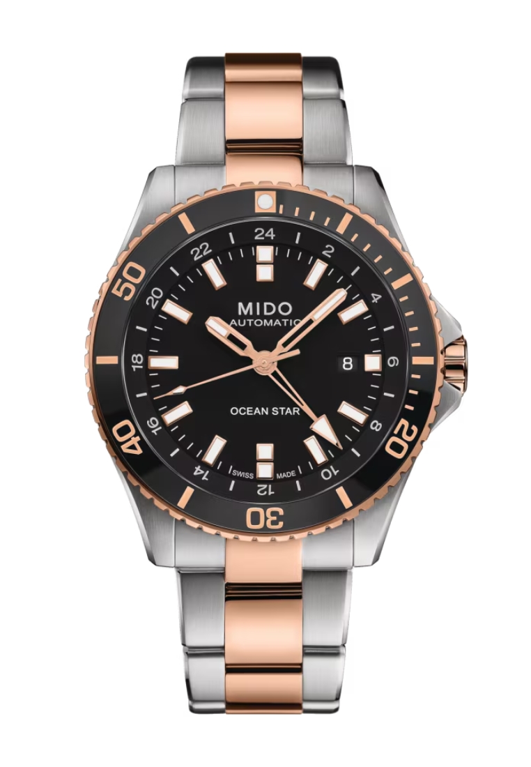 Mido MIDO OCEAN STAR GMT 自動機械男士腕錶 (M0266292205100)