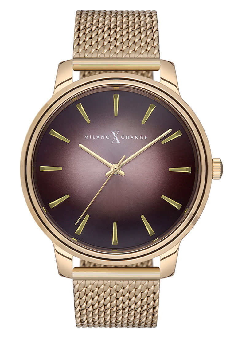 Milano X Change Men Gold Quartz Watch