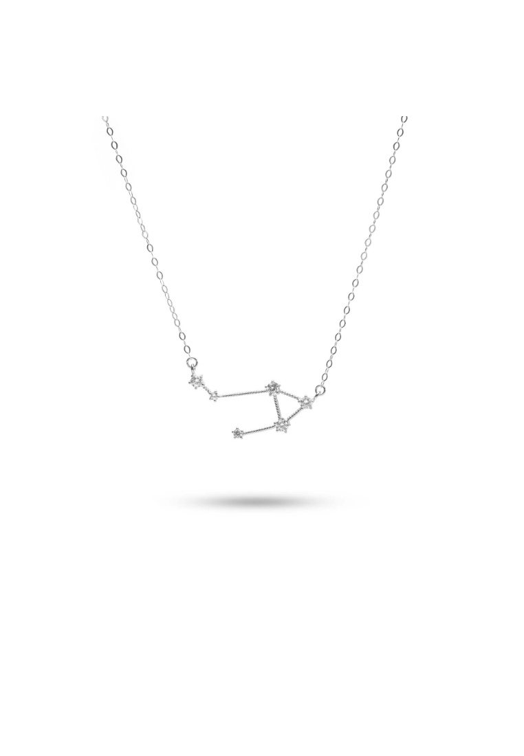 Millenne MILLENNE Match The Stars Libra Constellation Silver Necklace with 925 Sterling Silver