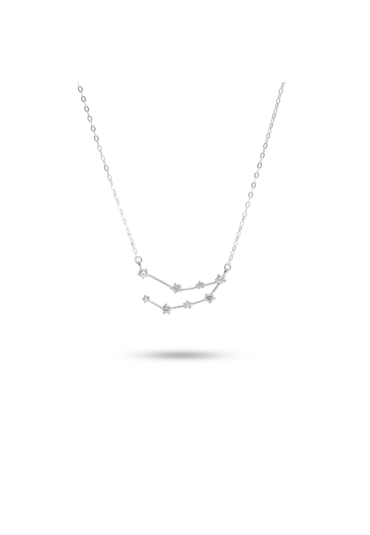 Millenne MILLENNE Match The Stars Capricorn Constellation Silver Necklace with 925 Sterling Silver