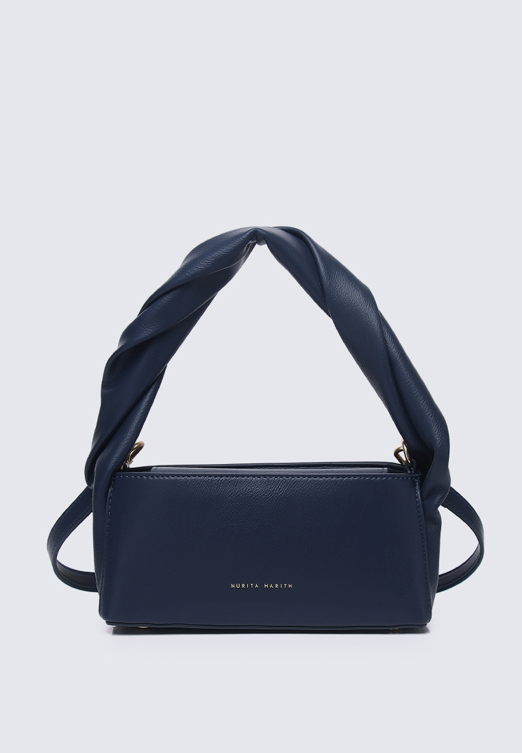 Milliot & Co Nuri Twist Top Handle Handbag