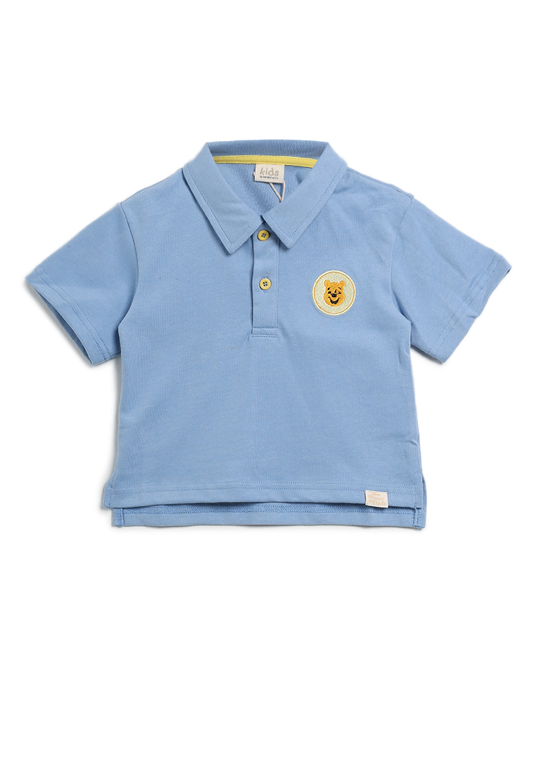 Milliot & Co Look At Pooh Boys Polo Shirt