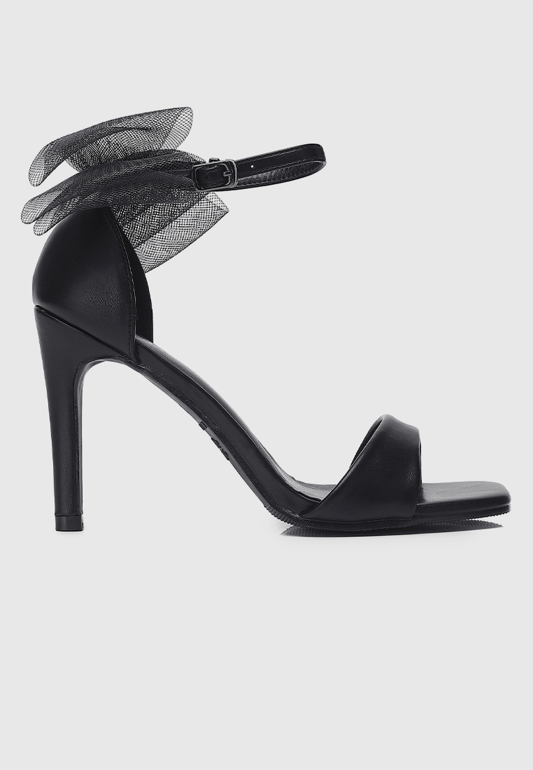 Milliot & Co. The Love Bow Trimmed Heels