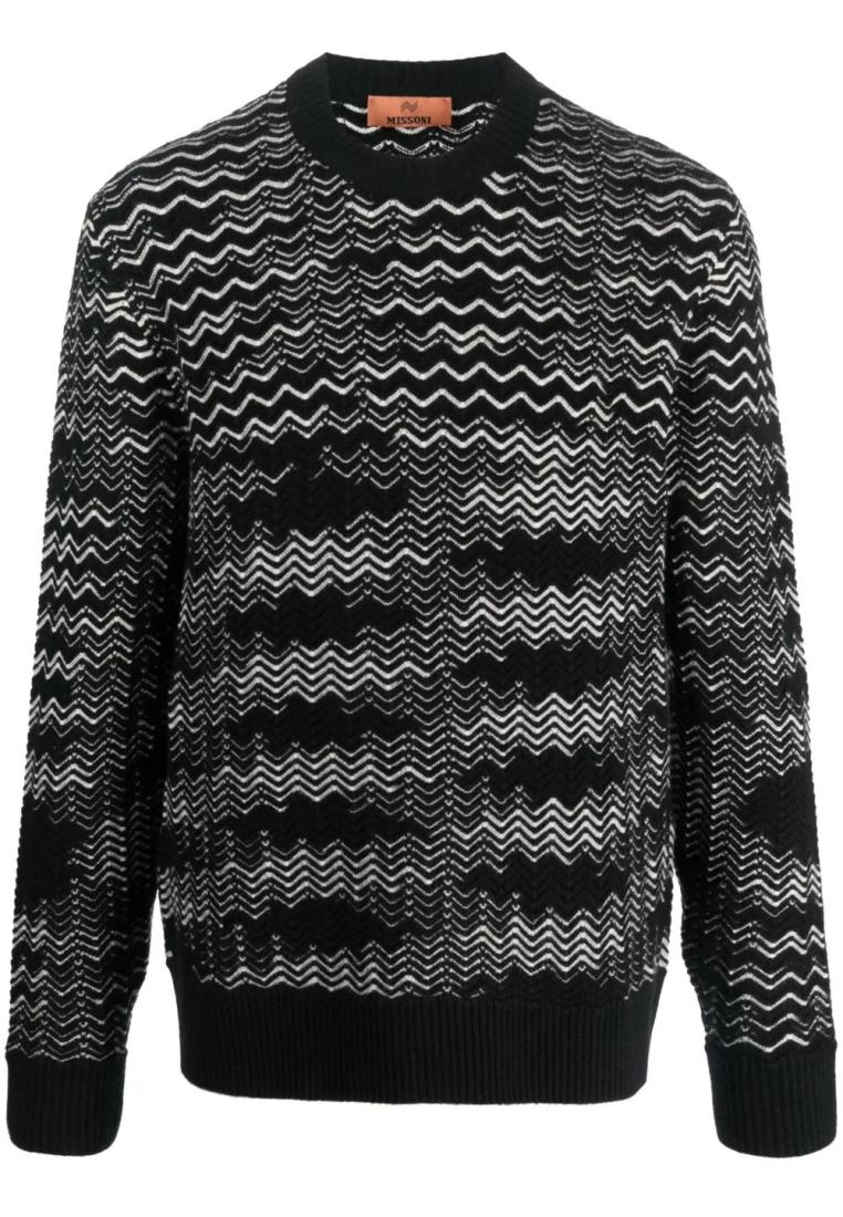 Missoni Crewneck Sweater - MISSONI - Black