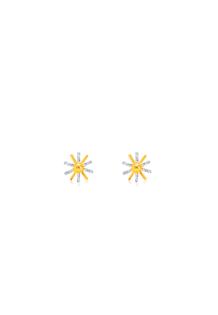MJ Jewellery 916/22K 太陽的後裔金耳環 S161