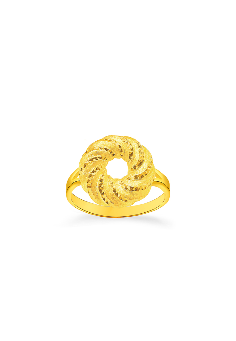MJ Jewellery 375/9K 黃金甜甜圈戒指 C6