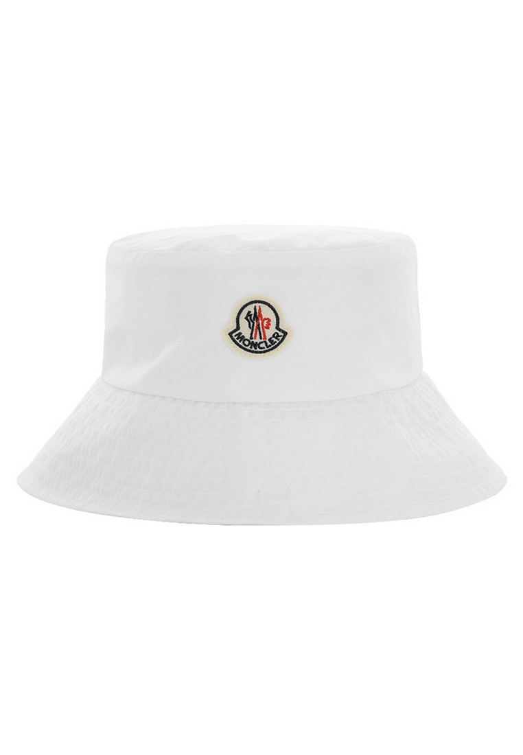 Moncler Logo Patch 帽子(白色,男女通用)