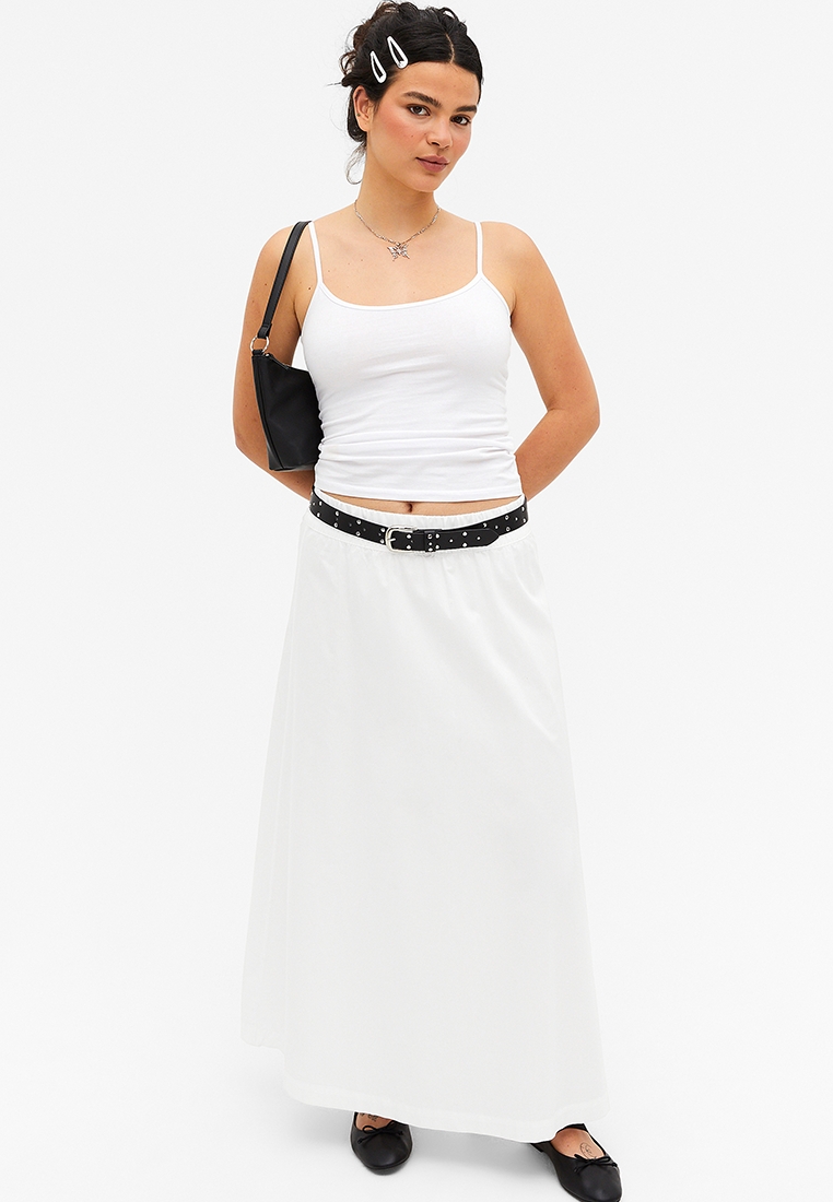Monki Maxi a-line skirt