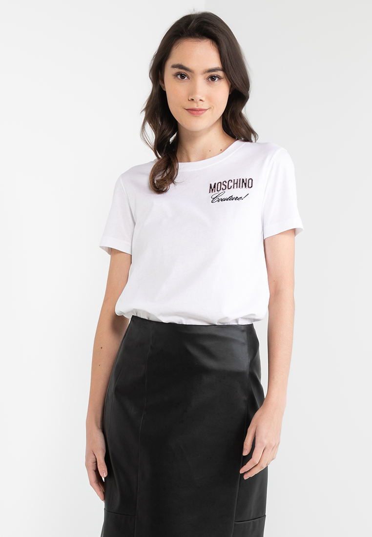 MOSCHINO Embroidery T-Shirt (zt)