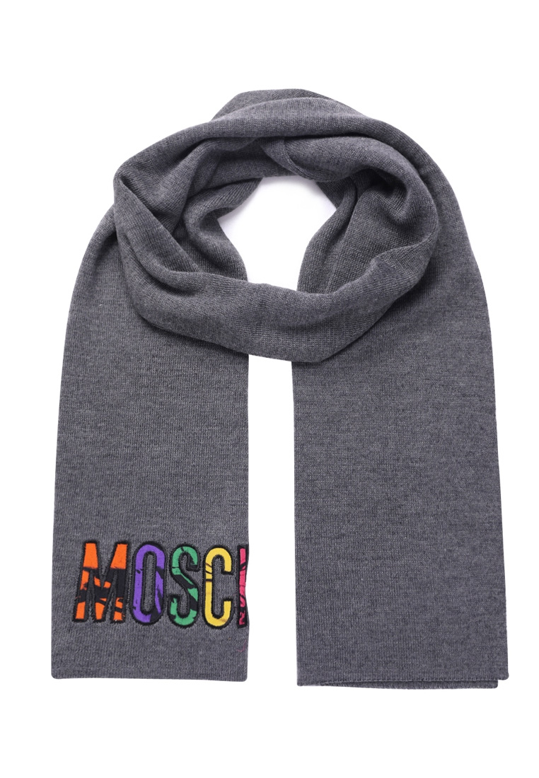 MOSCHINO Moschino 羊毛配聚丙烯醯胺女士圍巾 ART 30551 DIS M1360 COL 11